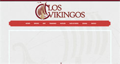 Desktop Screenshot of losvikingos.com.mx