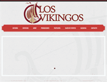 Tablet Screenshot of losvikingos.com.mx